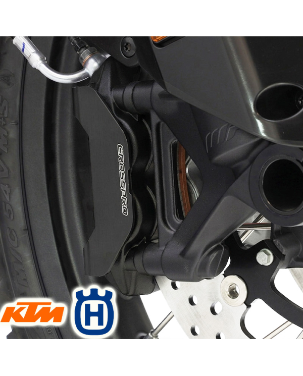 PROTECTORES DE PINZAS DE FRENO DELANTERO CROSSPRO KTM ADVENTURE 890-790/HUSQVARNA NORDEN NEGRO | Otros protectores de moto | %brands%