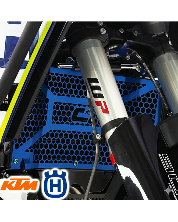 PROTECCION DE RADIADOR CROSSPRO KTM ADVENTURE 890-790/HUSQVARNA NORDEN AZUL | Otros protectores de moto | %brands%