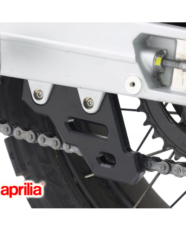 PROTECCION DE CADENA INFERIOR DTC CROSSPRO APRILIA TUAREG 660/RALLY NEGRO | Otros protectores de moto | %brands%