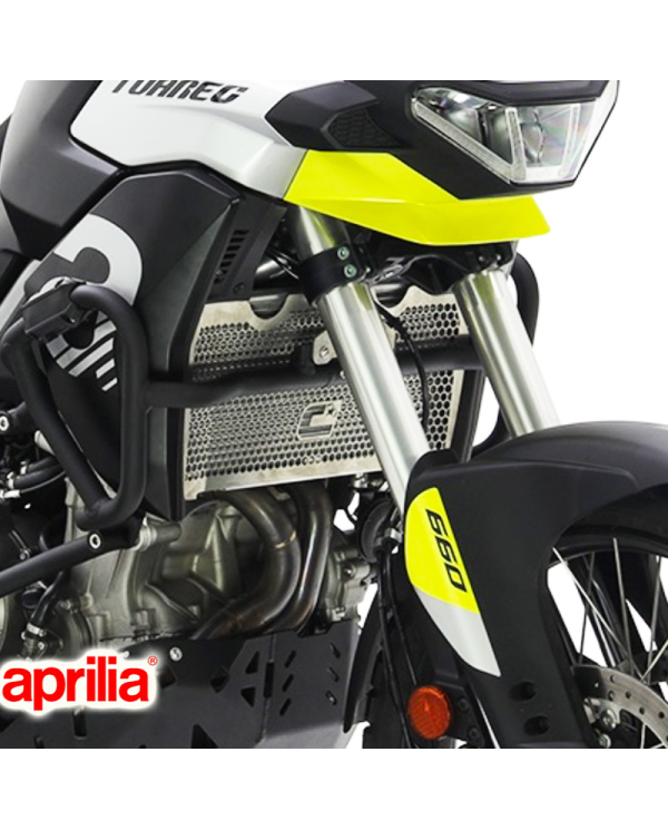 PROTECCION DE RADIADOR CROSSPRO APRILIA TUAREG 660/RALLY PLATA | Otros protectores de moto | %brands%