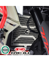 PROTECCION DE RADIADOR CROSSPRO BENELLI TRK 702/RIEJU XPLORA 707 PLATA | Otros protectores de moto | %brands%