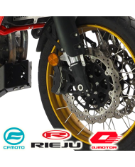 PROTECTORES DE PINZAS DE FRENO DELANTERO CROSSPRO CFMOTO/RIEJU/QJ MOTOR NEGRO | Otros protectores de moto | %brands%
