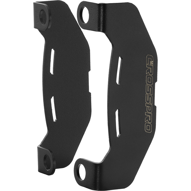 PROTECTORES DE PINZAS DE FRENO DELANTERO CROSSPRO CFMOTO/RIEJU/QJ MOTOR NEGRO | Otros protectores de moto | %brands%