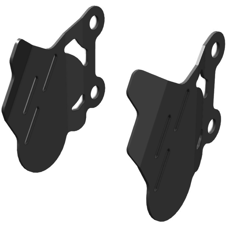 PROTECTORES DE PINZAS DE FRENO DELANTERO CROSSPRO CF MOTO MT 700 NEGRO | Otros protectores de moto | %brands%