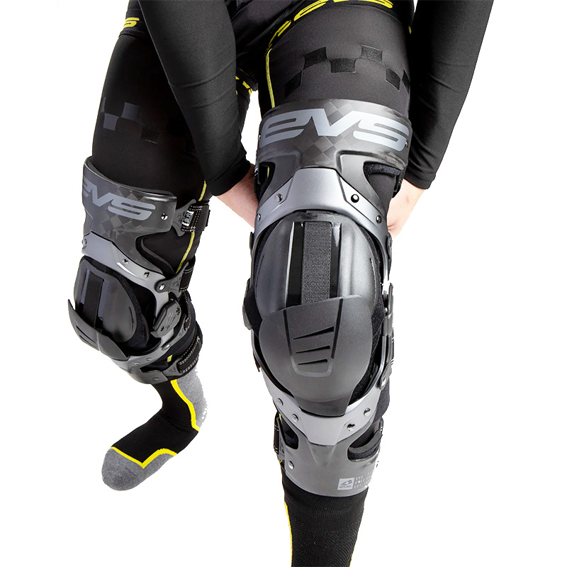 RODILLERAS EVS AXIS PRO BLACK/GREY | Rodilleras y Coderas de moto | %brands%