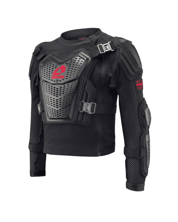 PROTECCION EVS COMP SUIT YOUTH BLACK/RED INFANTIL | Petos de moto | %brands%