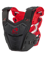 PROTECCION EVS F1 ROOST DEFLECTOR BLACK/RED | Petos de moto | %brands%