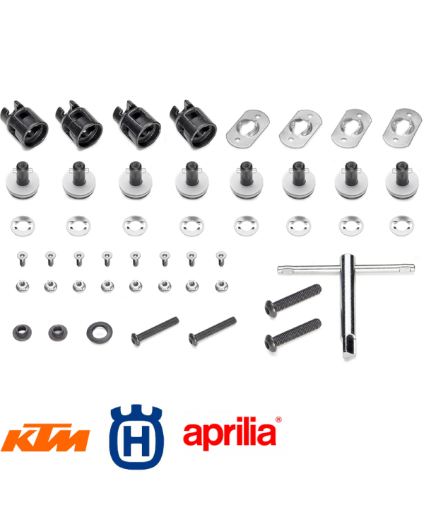 KIT ESPECIFICO TRANSFORMACION DE PORTAMELETAS A FIJACION RAPIDA GIVI 10RKIT | Fijaciones Maletas de moto | %brands%