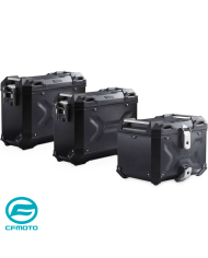 PACK MALETAS LATERALES + BAUL + BOLSAS + SOPORTES SW-MOTECH CFMOTO ADV.10.057.75000/B | Maletas laterales de moto | %brands%