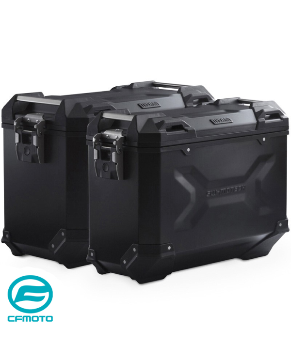 PACK MALETAS LATERALES + BOLSAS + SOPORTES SW-MOTECH CFMOTO KFT.10.057.70000/B | Maletas laterales de moto | %brands%