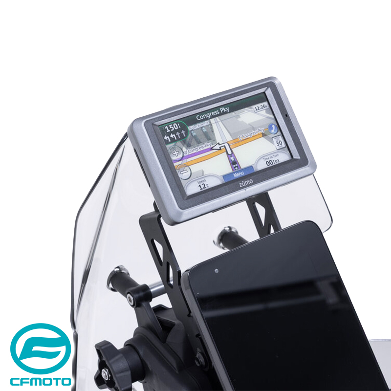 SOPORTE PORTA DISPOSITIVOS GPS/SMARTPHONE SW-MOTECH GPS.10.057.10000/B CFMOTO 800MT-X | Soportes para Smartphone de moto | %brands%