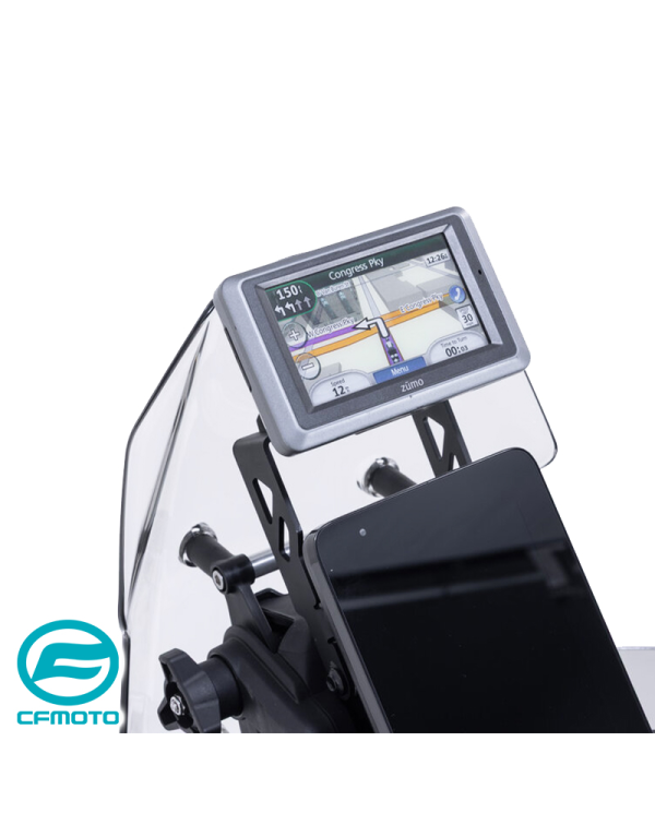 SOPORTE PORTA DISPOSITIVOS GPS/SMARTPHONE SW-MOTECH GPS.10.057.10000/B CFMOTO 800MT-X | Soportes para Smartphone de moto | %brands%