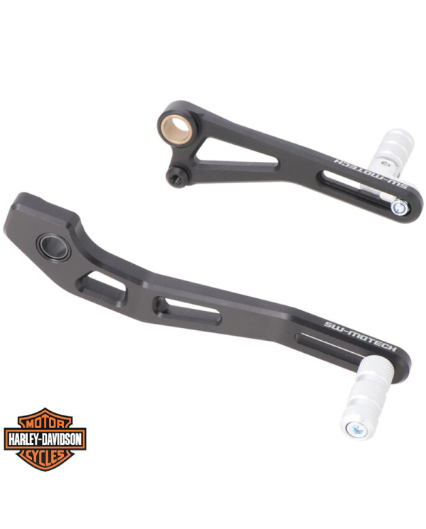 JUEGO DE PALANCA DE CAMBIO Y PEDAL DE FRENO SW-MOTECH HARLEY DAVIDSON FBL.18.911.20000 | Estriberas, pedales y palancas de moto | %brands%