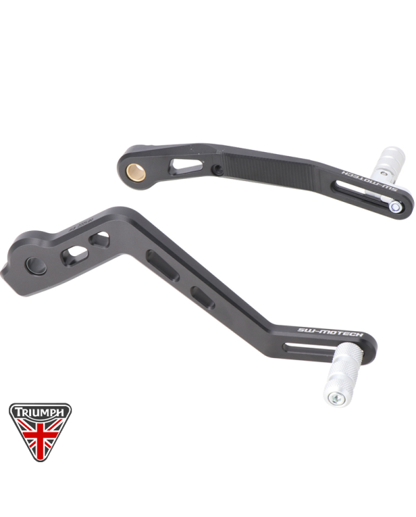 JUEGO DE PALANCA DE CAMBIO Y PEDAL DE FRENO SW-MOTECH TRIUMPH FBL.11.953.20001 | Estriberas, pedales y palancas de moto | %brands%