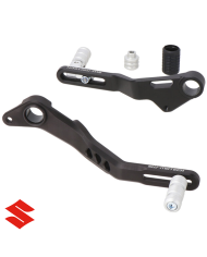 JUEGO DE PALANCA DE CAMBIO Y PEDAL DE FRENO SW-MOTECH SUZUKI FBL.05.846.20000 | Estriberas, pedales y palancas de moto | %brands%