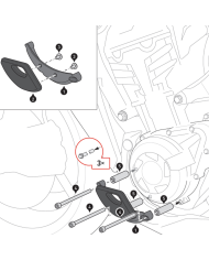 JUEGO DE PROTECTORES SW-MOTECH TAPAS DE MOTOR KAWASAKI MSS.08.065.10000 | Protectores de motor de moto | %brands%