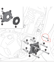 JUEGO DE PROTECTORES SW-MOTECH TAPAS DE MOTOR KAWASAKI MSS.08.065.10000 | Protectores de motor de moto | %brands%