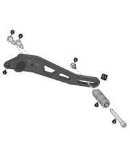 PEDAL DE FRENO SW-MOTECH KAWASAKI FBL.08.065.10000 | Estriberas, pedales y palancas de moto | %brands%