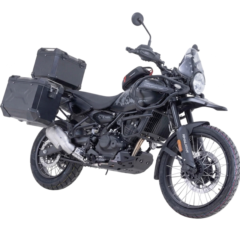 PACK MALETAS LATERALES + BAUL + BOLSAS + SOPORTES SW-MOTECH ROYAL ENFIELD ADV.41.620.75100/B | Maletas laterales de moto | %brands%