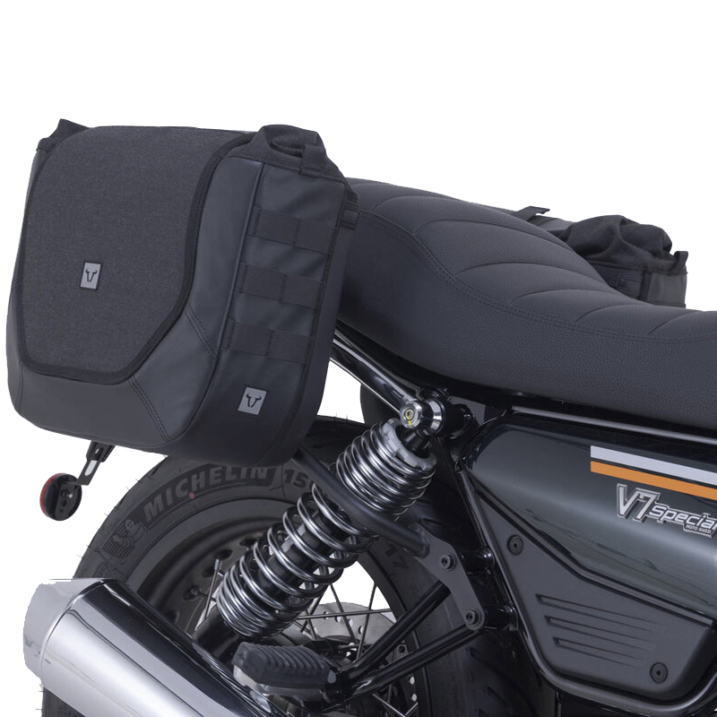KIT DE FIJACION ALFORJAS SW-MOTECH V-LOC DERECHO MOTO GUZZI V7 VMC.17.847.11000 | Fijaciones Alforjas de moto | %brands%