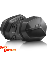 PACK MALETAS LATERALES + SOPORTES + BOLSAS SW-MOTECH AERO ABS ROYAL ENFIELD KFT.41.620.60100/B | Maletas laterales de moto | %brands%