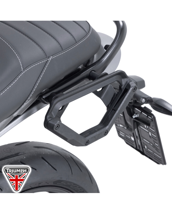 KIT DE FIJACION ALFORJAS SW-MOTECH V-LOC IZQUIERDO TRIUMPH SCRAMBER/SPEED 400 VMC.11.616.10000 | Fijaciones Alforjas de moto | %brands%