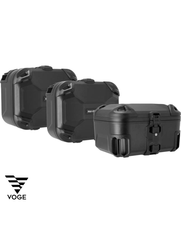 PACK MALETAS LATERALES + BAUL + SOPORTES SW-MOTECH DUSC VOGE ADV.02.072.65000/B | Maletas laterales de moto | %brands%
