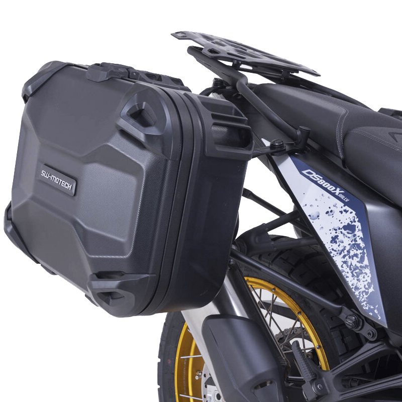PACK MALETAS LATERALES + BAUL + SOPORTES SW-MOTECH DUSC VOGE ADV.02.072.65000/B | Maletas laterales de moto | %brands%