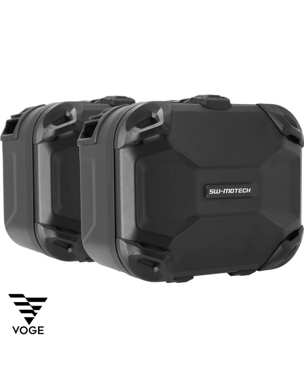 PACK MALETAS LATERALES + SOPORTES SW-MOTECH DUSC VOGE KFT.02.072.65000/B | Maletas laterales de moto | %brands%
