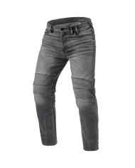 PANTALONES VAQUEROS REVIT MOTO 2 TF L32 GRIS MEDIO GASTADO | Vaqueros Kevlar de moto | %brands%