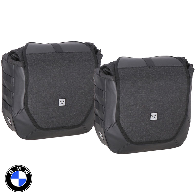 PACK DE ALFORJAS SW-MOTECH LEGEND GEAR Y SOPORTES V-LOC BMW R 12 BC.HTA.07.968.22000