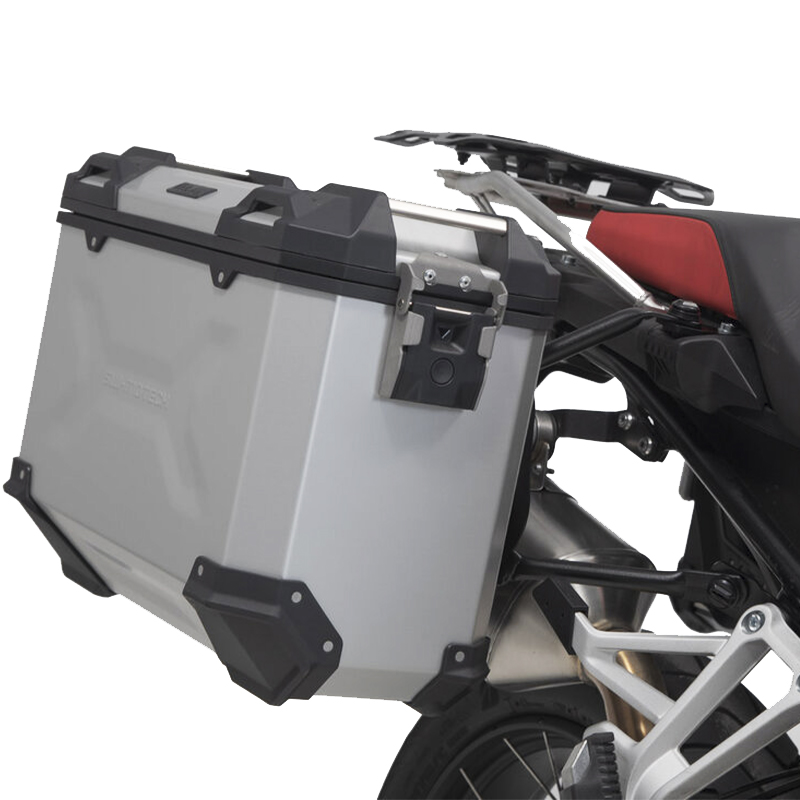 PACK MALETAS LATERALES + BAUL + BOLSAS + SOPORTES SW-MOTECH BMW ADV.07.897.75100/S | Maletas laterales de moto | %brands%