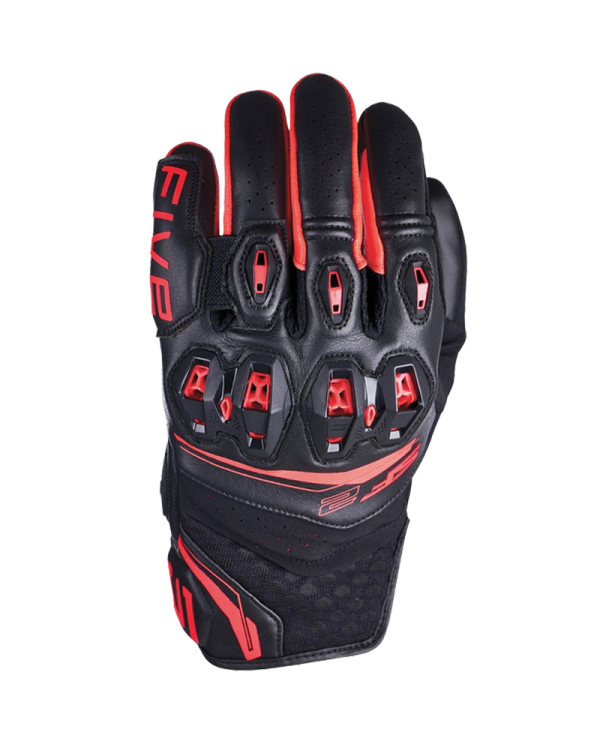 GUANTES FIVE SF2 EVO NEGRO/ROJO | Touring de moto | %brands%
