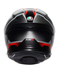 CASCO AGV K6 S KARVE NEW MATT BLACK/WHITE/RED | Cascos Integrales de moto | %brands%