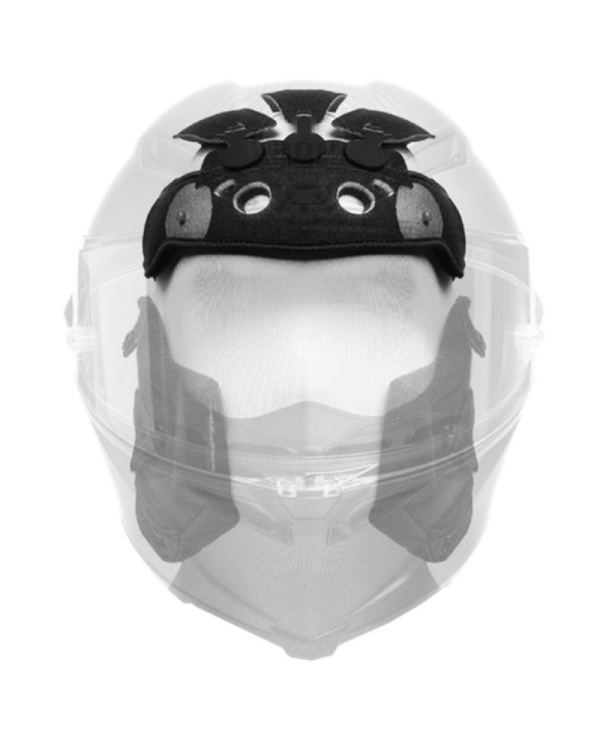CHICHONERA INTERIOR CASCO AGV GP-TECH NEGRO/ROJO | Carrilleras de moto | %brands%