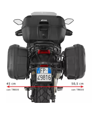 KIT DE FIJACION MALETAS LATERALES GIVI PL9257 VOGE 625DSX/525DSX | Fijaciones Maletas de moto | %brands%