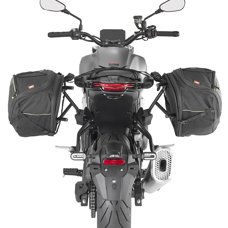 KIT DE FIJACION ALFORJAS GIVI REMOVE-X TR9255 VOGE TROFEO 500AC | Fijaciones Alforjas de moto | %brands%
