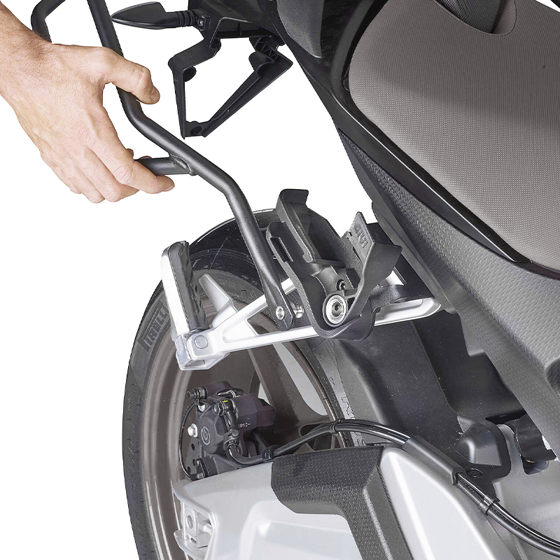 KIT DE FIJACION ALFORJAS GIVI REMOVE-X TR9255 VOGE TROFEO 500AC | Fijaciones Alforjas de moto | %brands%