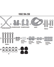 KIT DE FIJACIÓN POSTERIOR GIVI SR9256 VOGE SR4 350/SR4 350 MAX | Fijaciones Top Case de moto | %brands%