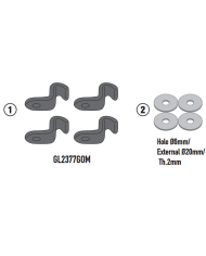 KIT DE FIJACIÓN POSTERIOR GIVI SR9259 VOGE SR1 125 | Fijaciones Top Case de moto | %brands%