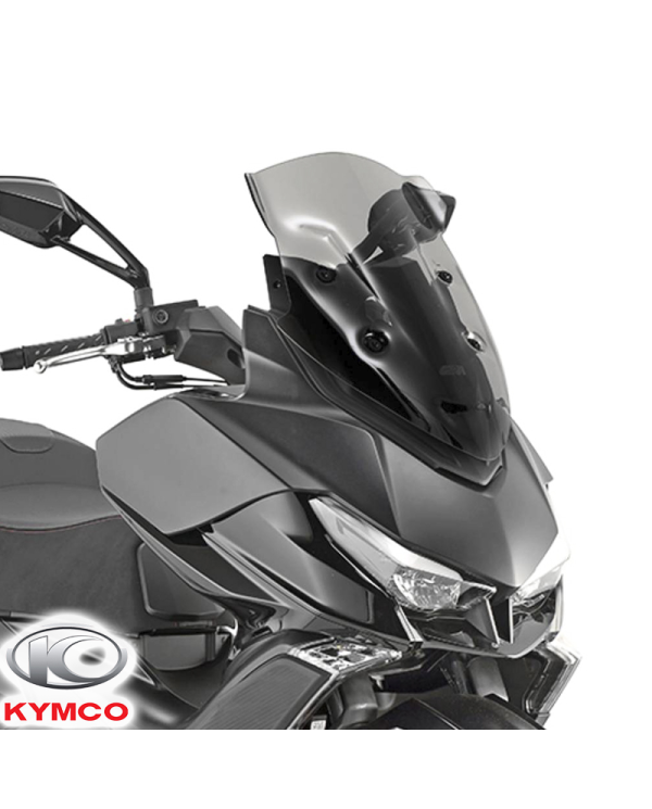 PARABRISAS GIVI 6128D KYMCO XCITING VS 400 AHUMADO | Parabrisas de moto | %brands%
