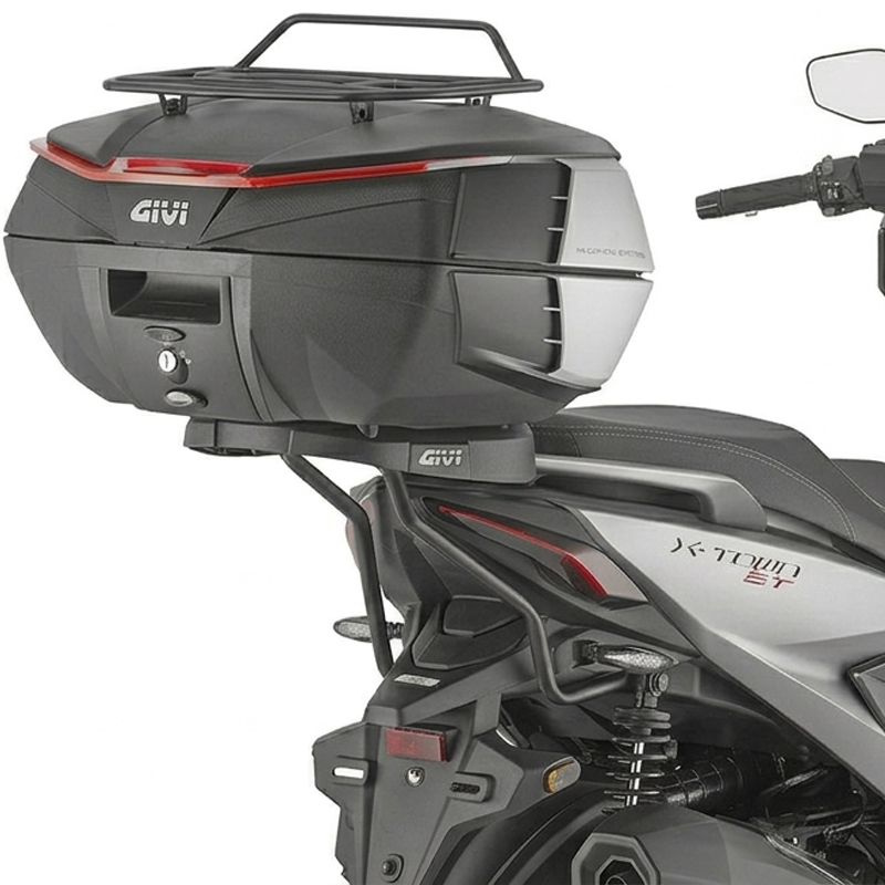 KIT DE FIJACIÓN POSTERIOR GIVI SR6136 KYMCO X-TOWN 250ST | Fijaciones Top Case de moto | %brands%
