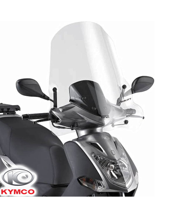 PARABRISAS GIVI 440A KYMCO AGILITY 200/150/125/50-AGILITY S 125 | Parabrisas de moto | %brands%
