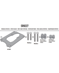 KIT DE FIJACIÓN POSTERIOR GIVI SR9227 CFMOTO 1000 MT-X/800 MT-X | Fijaciones Top Case de moto | %brands%