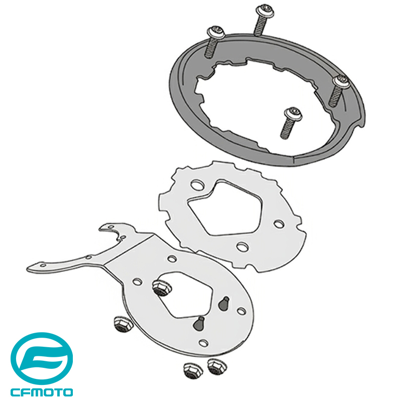 ADAPTADOR GIVI PARA BOLSAS DE DEPOSITO TANKLOCK BF95 CFMOTO