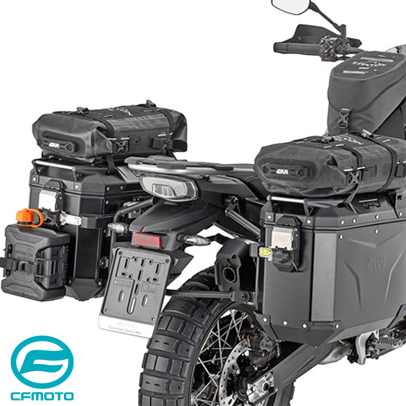 KIT DE FIJACION MALETAS LATERALES GIVI PLO9227CAM CFMOTO 800 MT-X