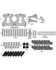 KIT DE FIJACION MALETAS LATERALES GIVI PL9228 CFMOTO 700 MT ADV | Fijaciones Maletas de moto | %brands%