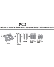 KIT DE FIJACIÓN POSTERIOR GIVI SR9226 CFMOTO 450 MT | Fijaciones Top Case de moto | %brands%