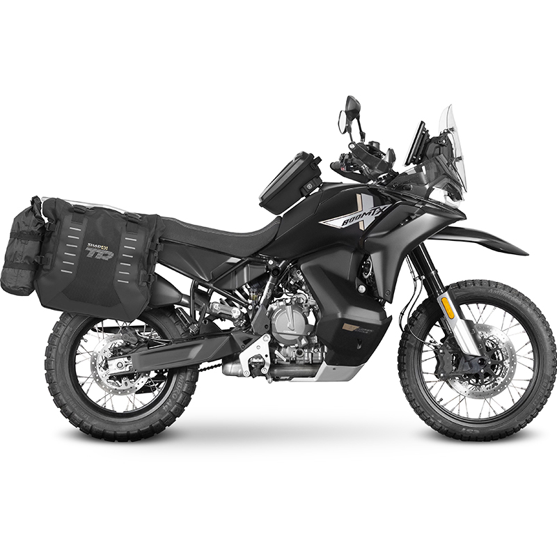 KIT DE FIJACION MALETAS LATERALES SHAD 4P C0MT854P CFMOTO 1000 MTX/800 MTX | Fijaciones Maletas de moto | %brands%