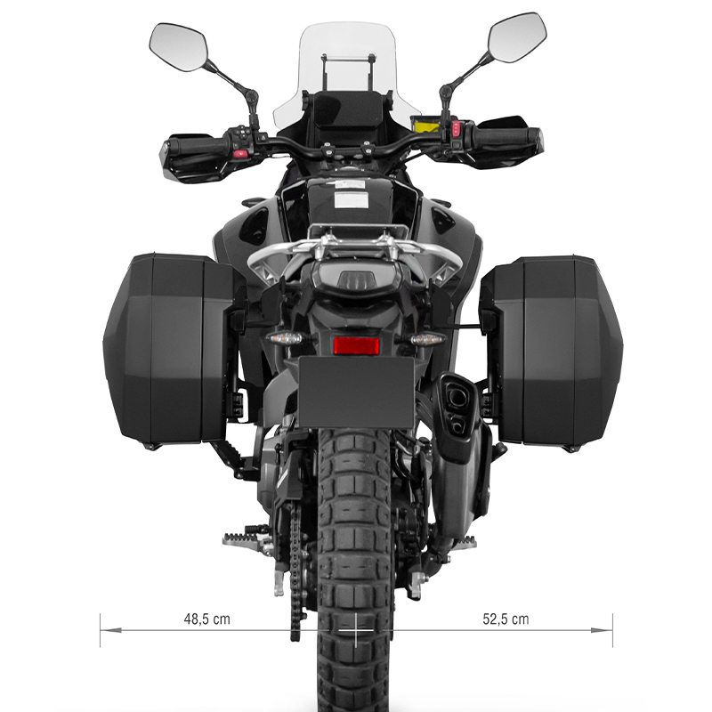 KIT DE FIJACION MALETAS LATERALES SHAD 3P C0MT43XIF CFMOTO 450 MT | Fijaciones Maletas de moto | %brands%
